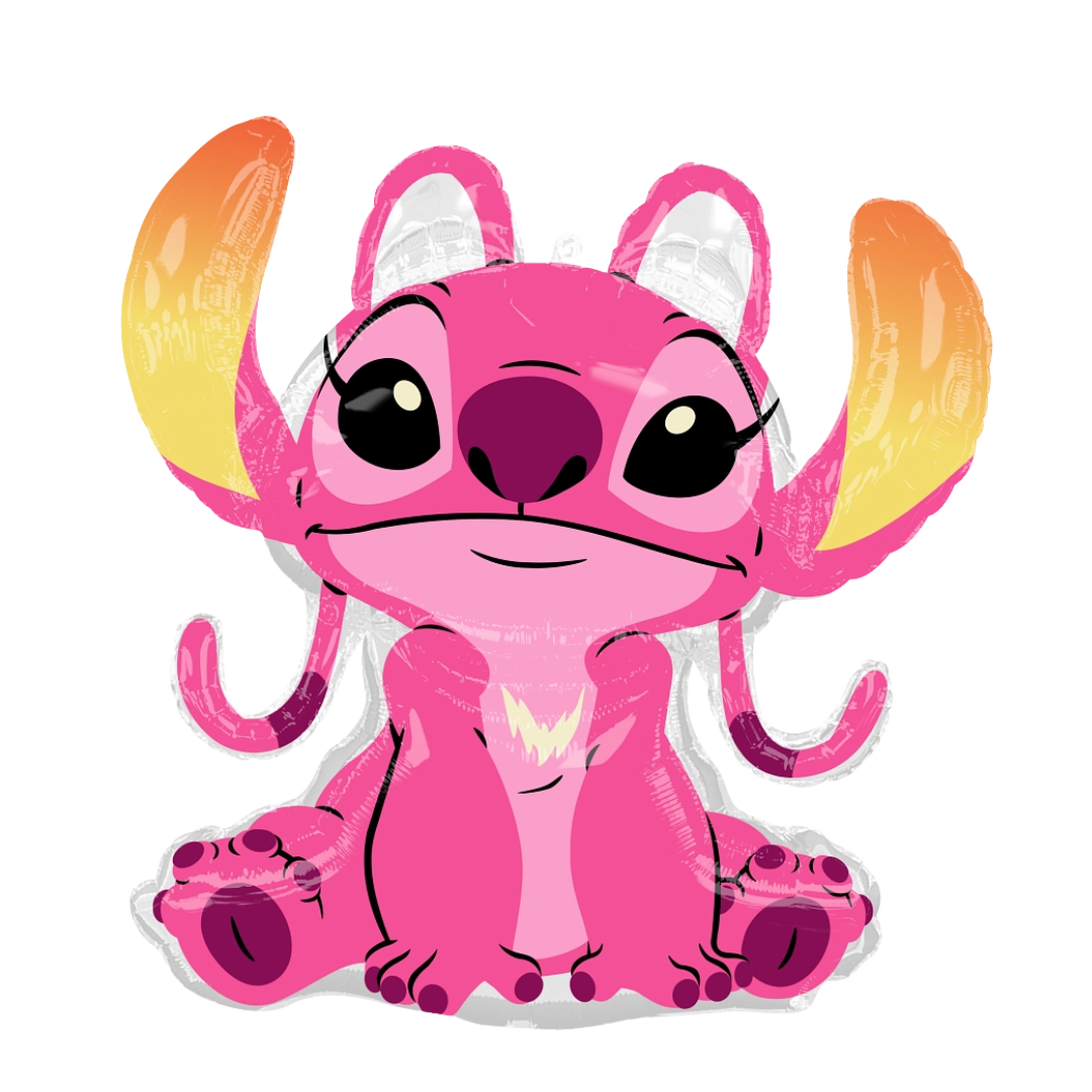 27" Anagram Lilo & Stitch Angel Super Shape Foil Balloon
