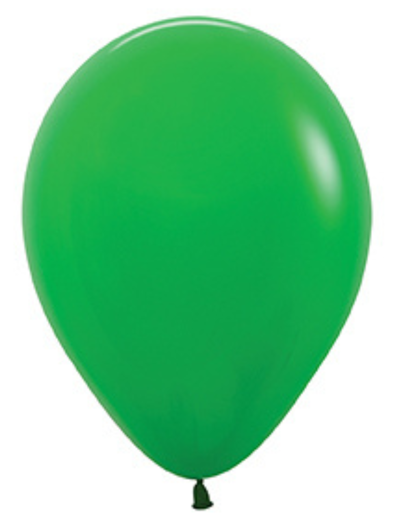 5" Sempertex Deluxe Shamrock Green Latex Balloons | 100 Count
