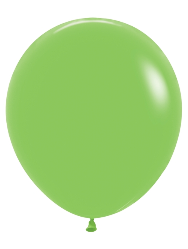 18" Sempertex Deluxe Key Lime Latex Balloons | 25 Count