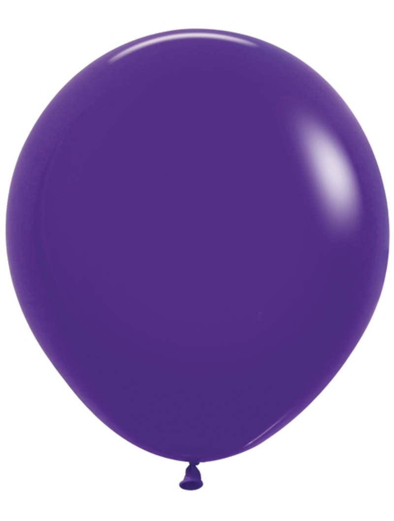18" Sempertex Fashion Violet Latex Balloons | 25 Count