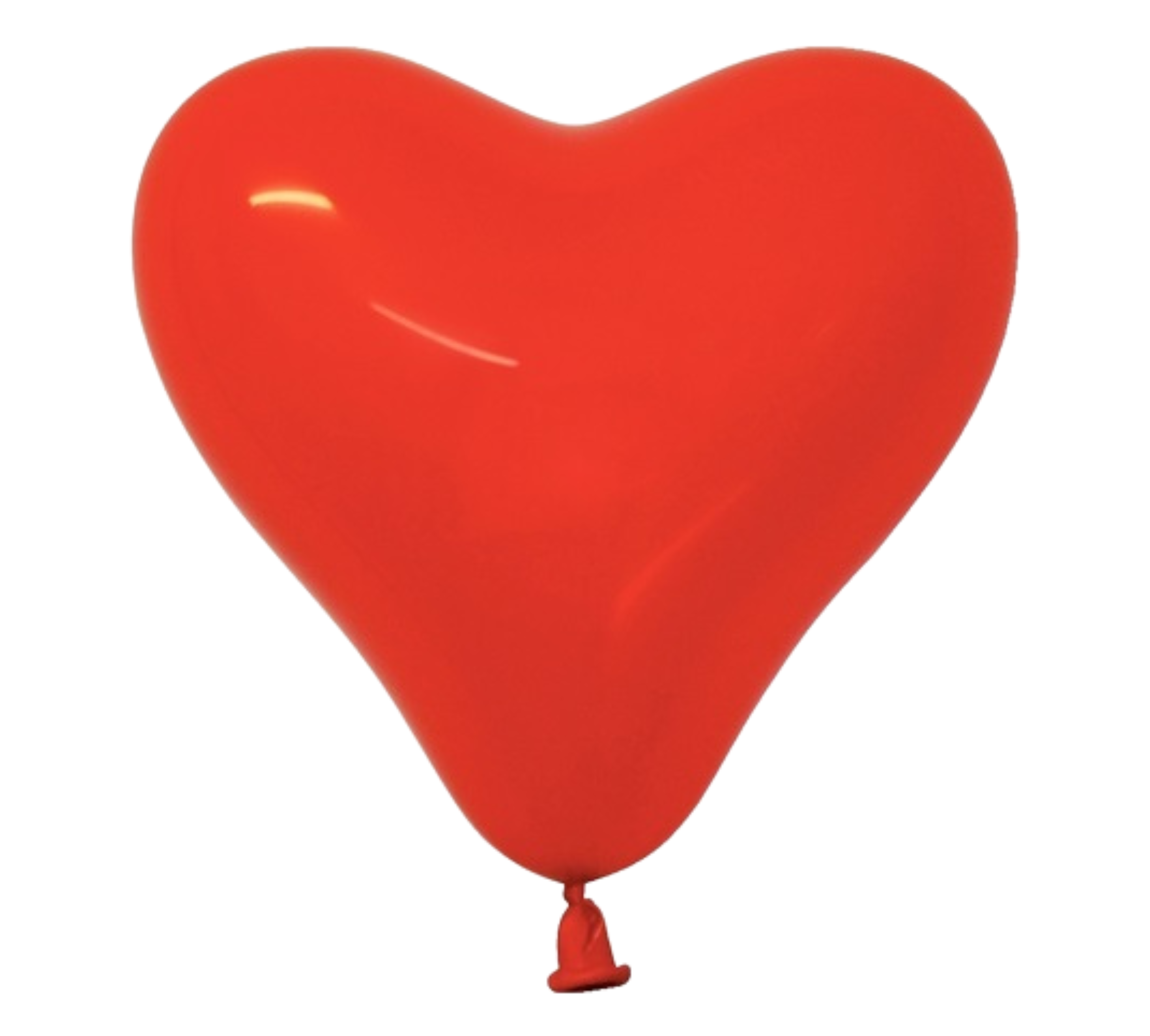 11" Sempertex Crystal Red Heart Latex Balloons (Discontinued) | 50 Count