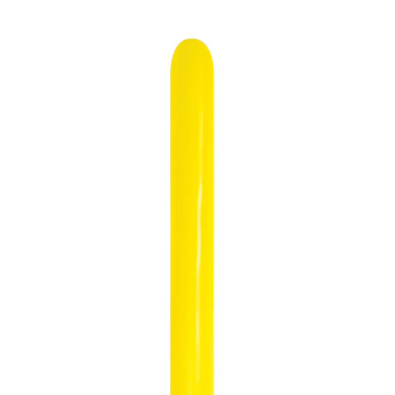 160 Sempertex Fashion Yellow Twisting - Entertainer Latex Balloons | 100 Count