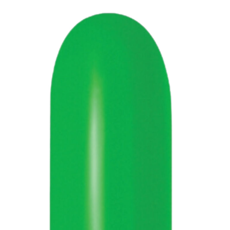 360s Sempertex Deluxe Shamrock Green Twisting - Entertainer Latex Balloons | 50 Count