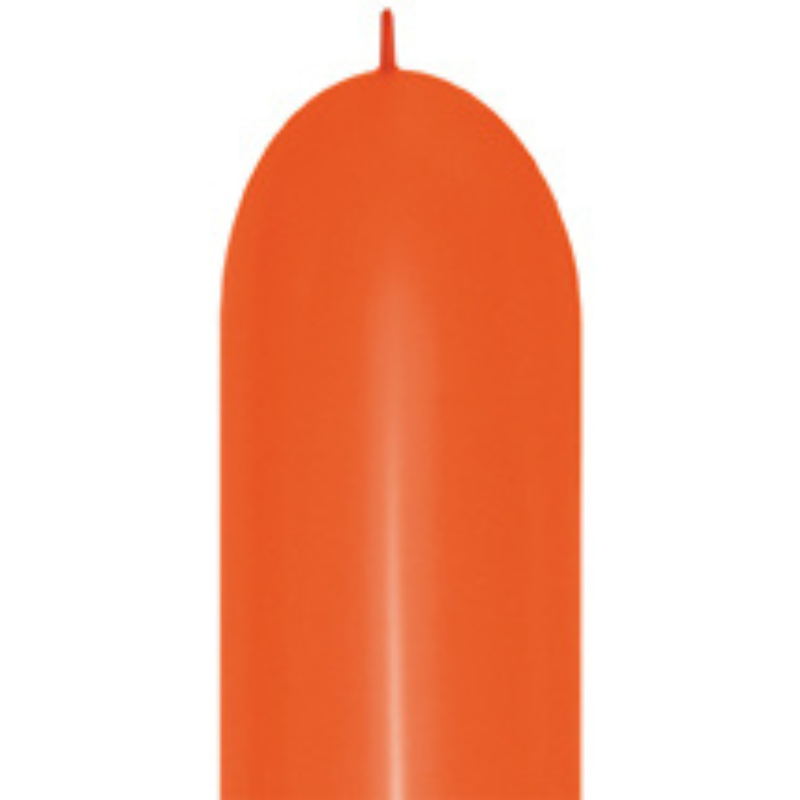 660 Link-O-Loon Sempertex Fashion Orange Twisting - Entertainer Latex Balloons | 50 Count