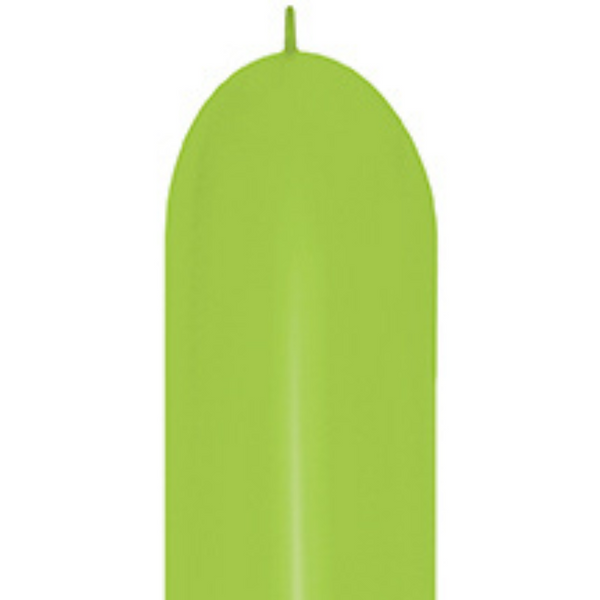 660s Link-O-Loon Sempertex Neon Green Twisting - Entertainer Latex Bal