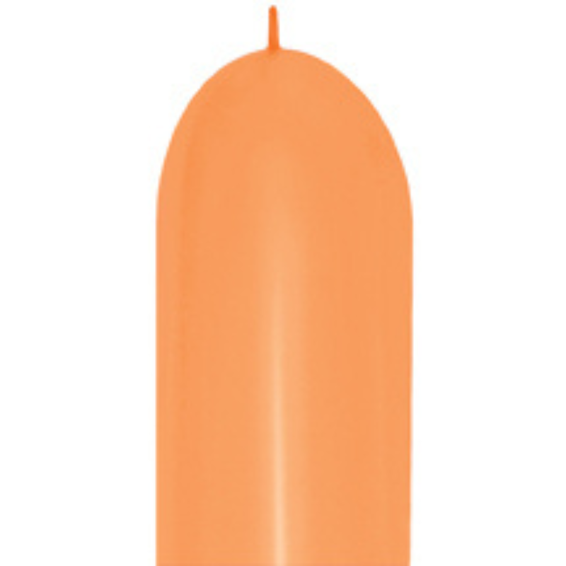 660 Link-O-Loon Sempertex Neon Orange Twisting - Entertainer Latex Balloons | 50 Count
