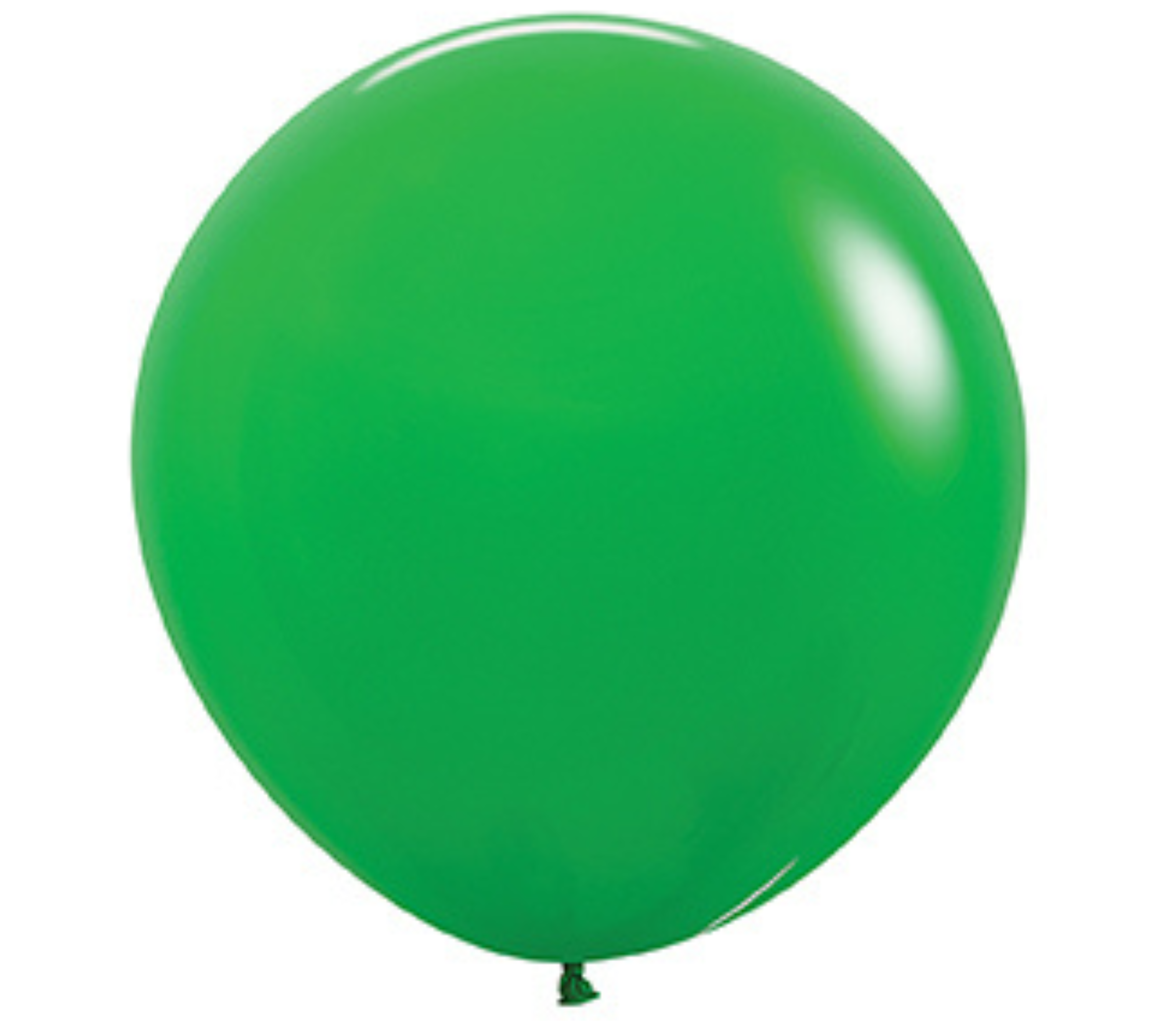 24" Sempertex Deluxe Shamrock Green Latex Balloons | 10 Count