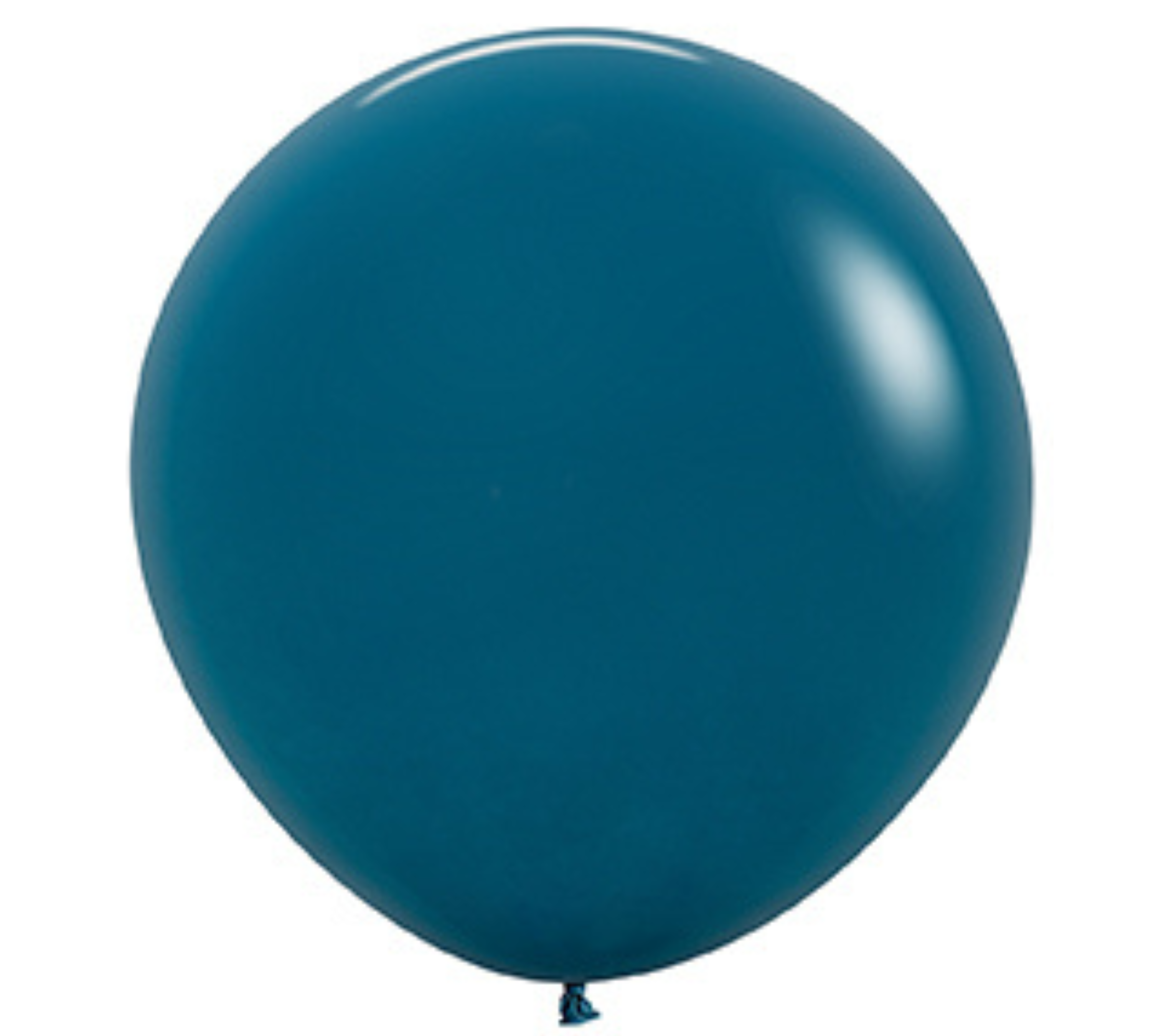 24" Sempertex Deluxe Deep Teal Latex Balloons | 10 Count