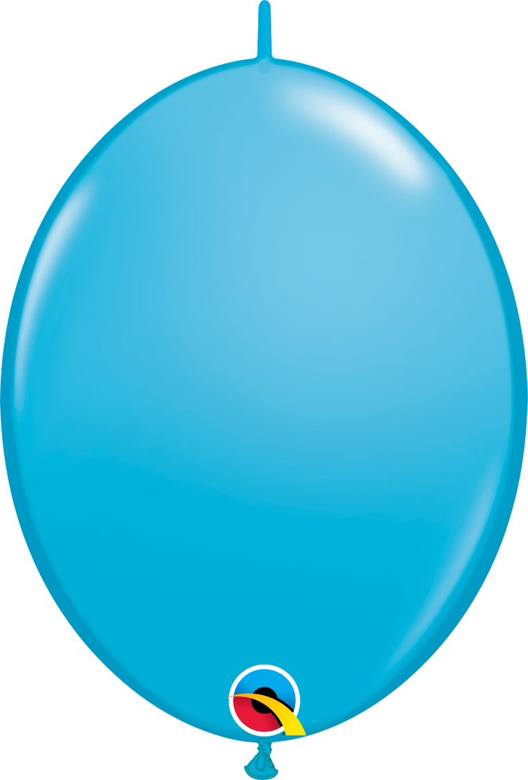 12" Qualatex QuickLink® Robin's Egg Blue Latex Balloons | 50 Count