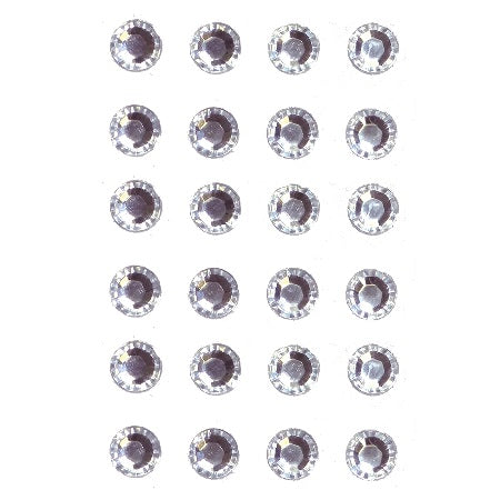 Uptown Round Adhesive Rhinestones