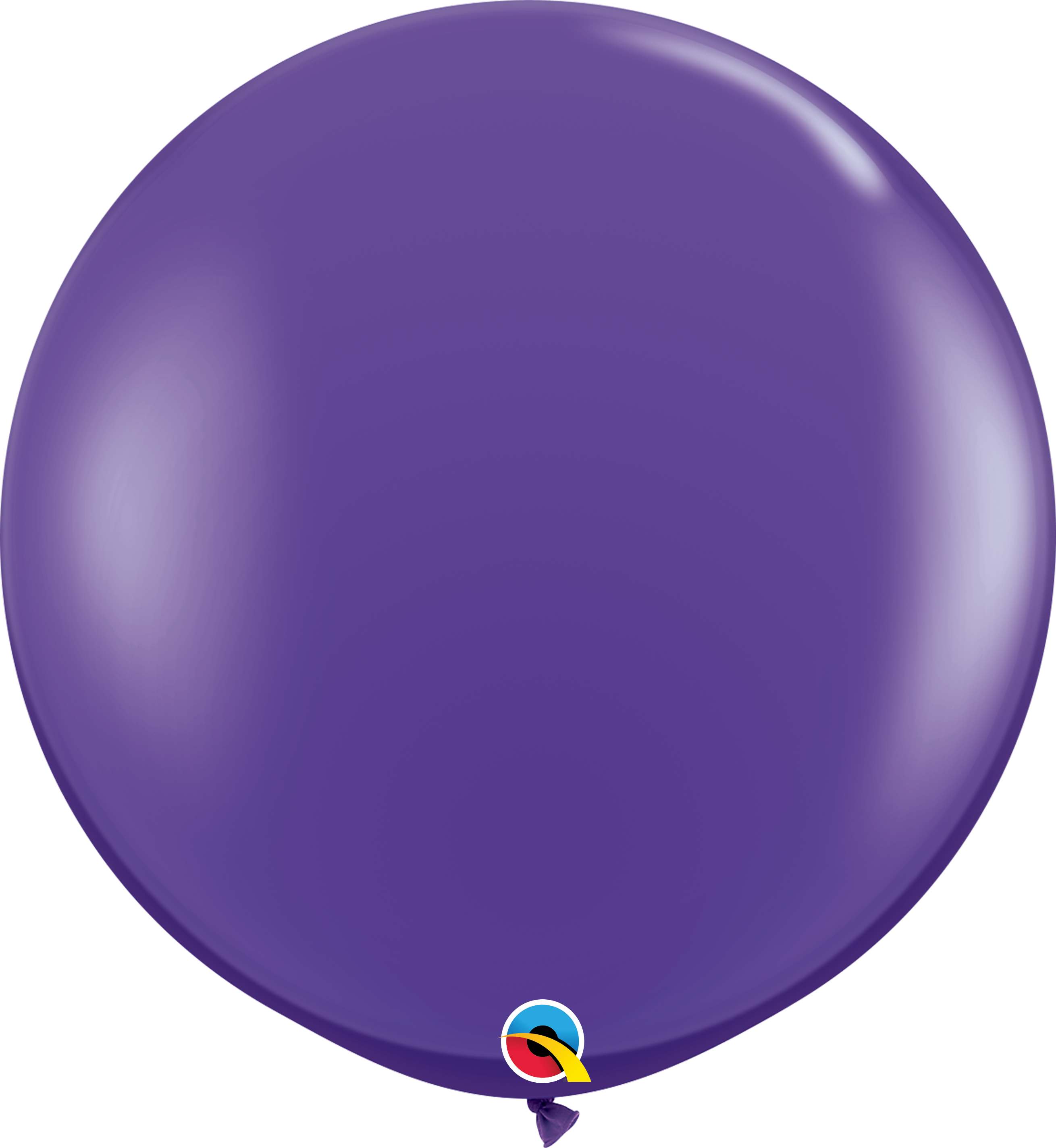 36" Qualatex Fashion Purple Violet Latex Balloons - 3 Foot Giant | 2 Count