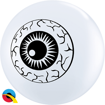 5" Qulatex Eyeball TopPrint™ Latex Balloons | 100 Count