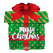12" Christmas Gift Airfill Foil Balloon (P23) | Buy 5 Or More Save 20%
