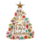 14" Christmas Tree Airfill Foil Balloon (P23) | Buy 5 Or More Save 20%
