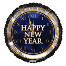 9" New Year Classic Foil Balloon (P30) | Buy 5 Or More Save 20%