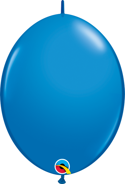 12" Qualatex QuickLink® Dark Blue Latex Balloons | 50 Count