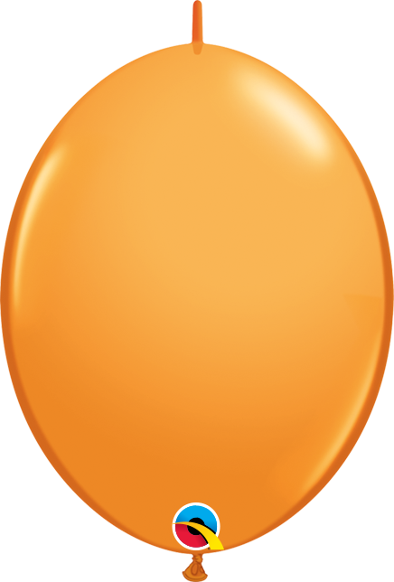 6" Qualatex QuickLink® Orange Latex Balloons | 50 Count