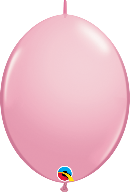 12" Qualatex QuickLink® Pink Latex Balloons | 50 Count
