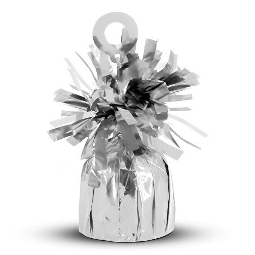 Poids pour ballon en aluminium argenté 6 oz | 1 unité