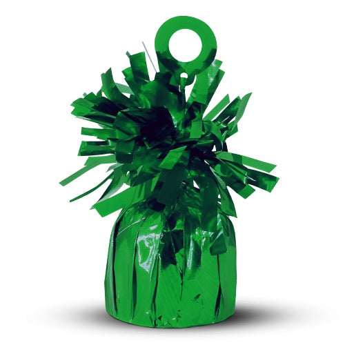 6 Oz Green Foil Balloon Weight | 1 Count