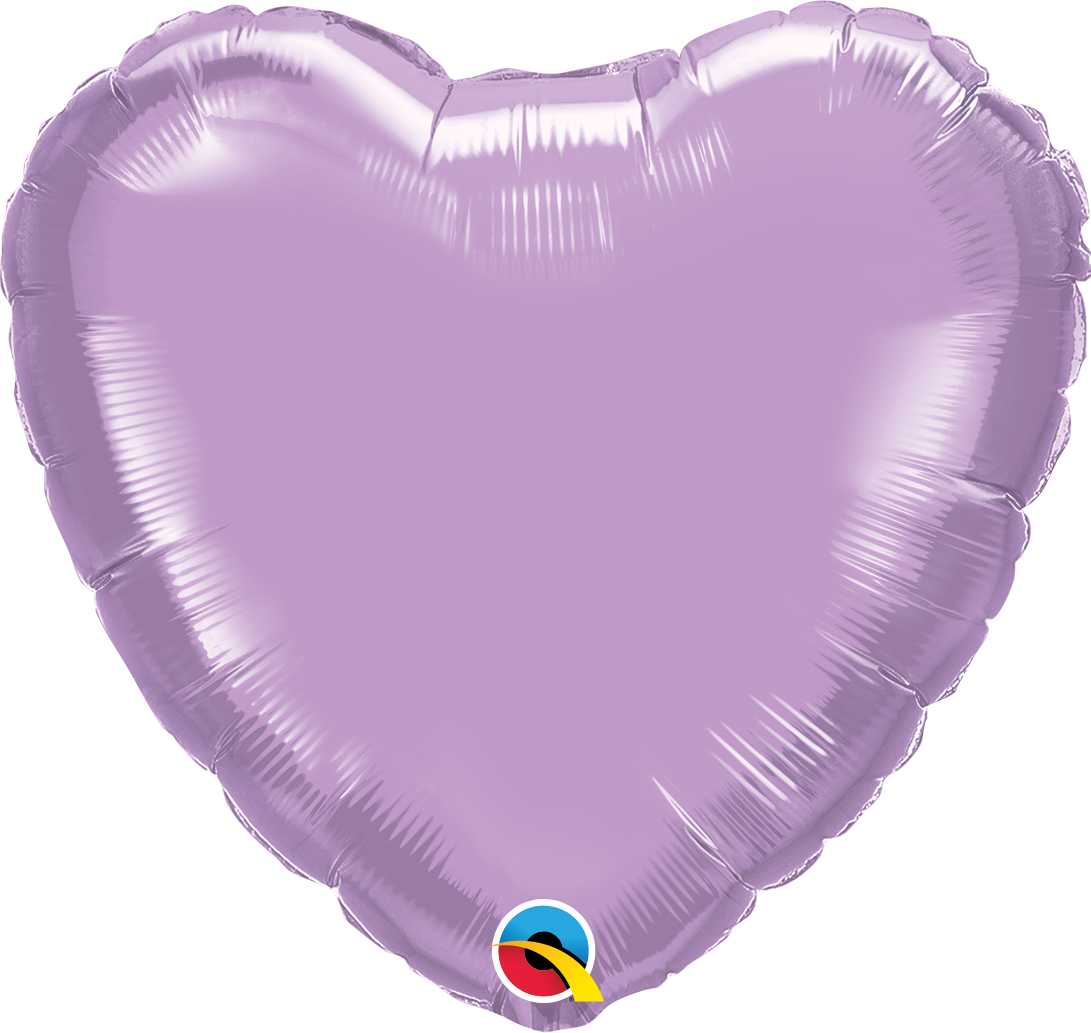 9" Qualatex Heart Foil Airfill Balloon | Buy 5 Or More, Save 20%