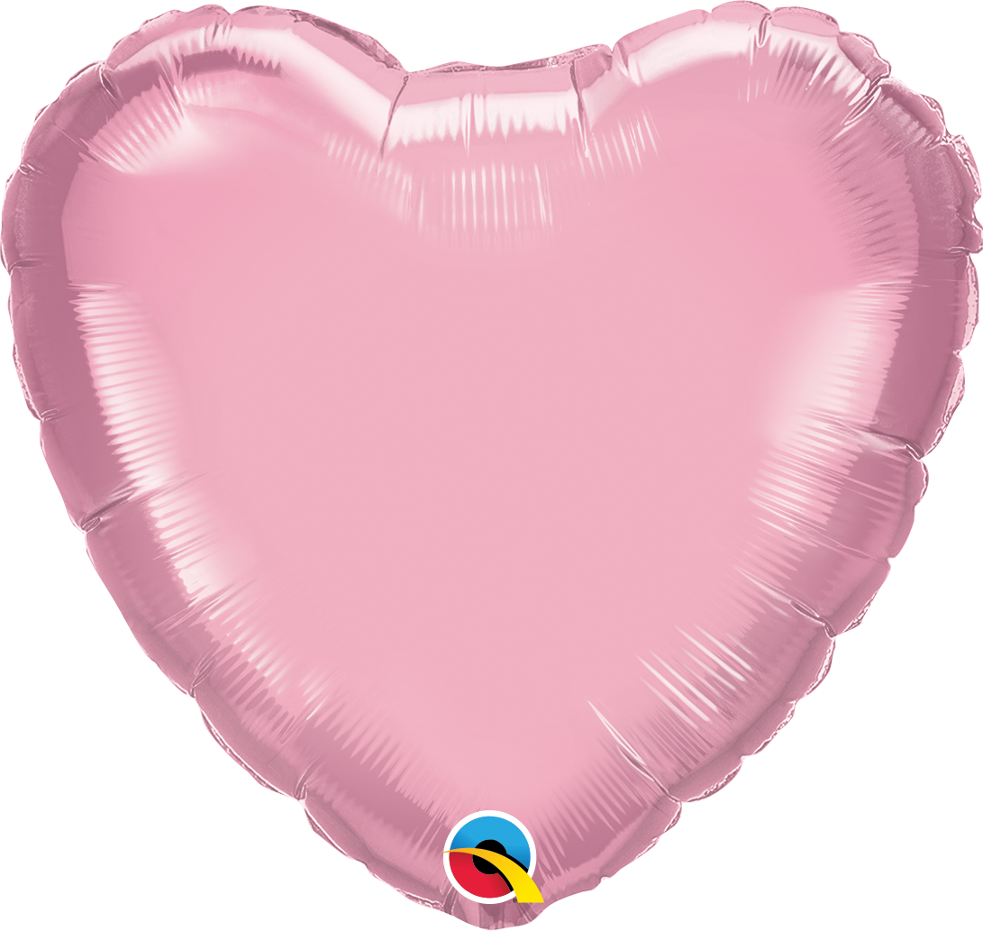 4" Qualatex Heart Foil Airfill Balloon | Buy 5 Or More Save 20%