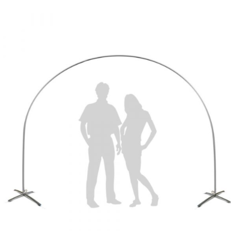 25' Aluminum Snap Click Arch Frame | Light Weight, Easy To Transport!