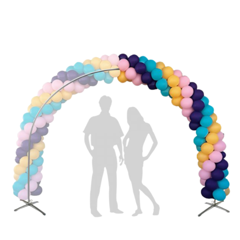 25' Aluminum Snap Click Arch Frame | Light Weight, Easy To Transport!