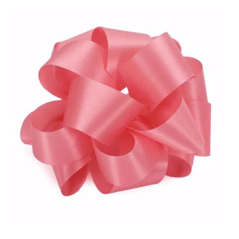 #3 McGinley Satin Azalea Satin Acetate Ribbon - 9/16 Inch Wide, 100 Yards Long | 1 Spool