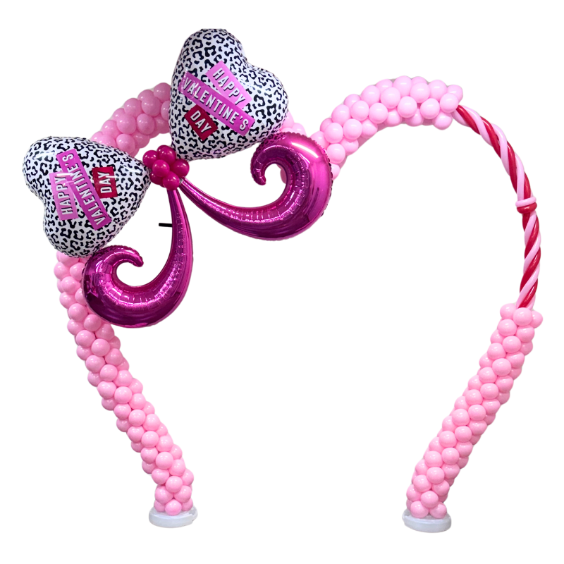 Balloon Frame Kit 6' Heart Balloon Frame Arch Kit - Easy To Assemble! (Balloons Not ...