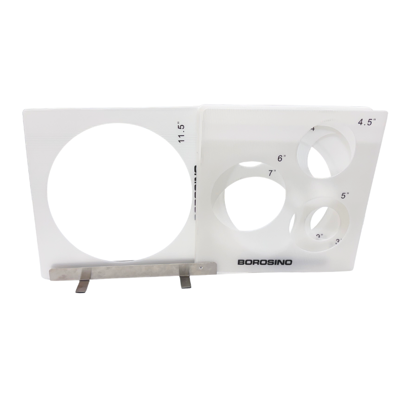 16" Borosino Portable Balloon Sizer Fan |  13 Different Size Templates!