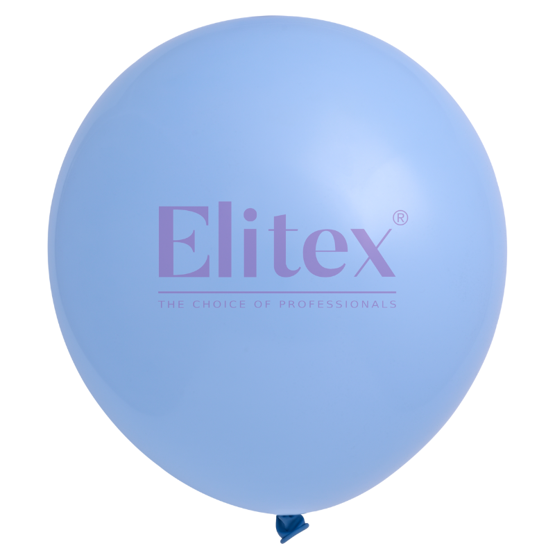 6" Elitex Blue Hawaii Smoothie Round Latex Balloons | 50 Count