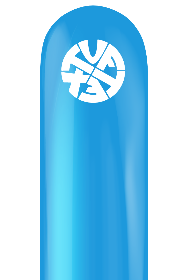 B2B TT-260's Tuftex Blue Twisting Latex Balloons | 50 Count