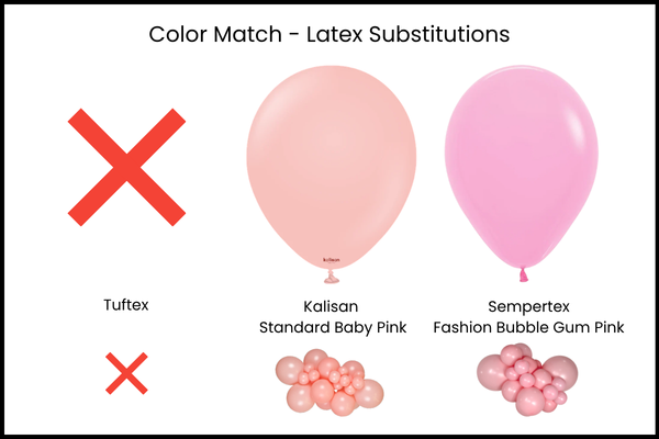 36" Sempertex Fashion Bubble Gum Pink Latex Balloons - 3 Foot Giant | 2 Count