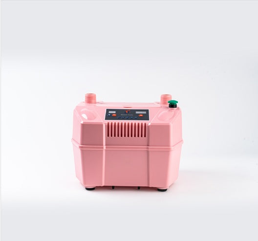 Pink CD-618 Quantitative Electric Balloon Inflator | Includes Digital Sizer & Foot Pedal!