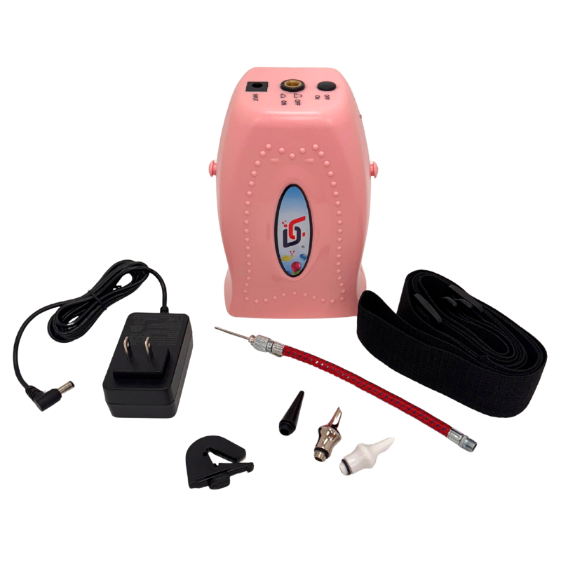 CD-607 Pink Re-Chargeable, Portable Modeling Balloon Pump | Made For Twisters!