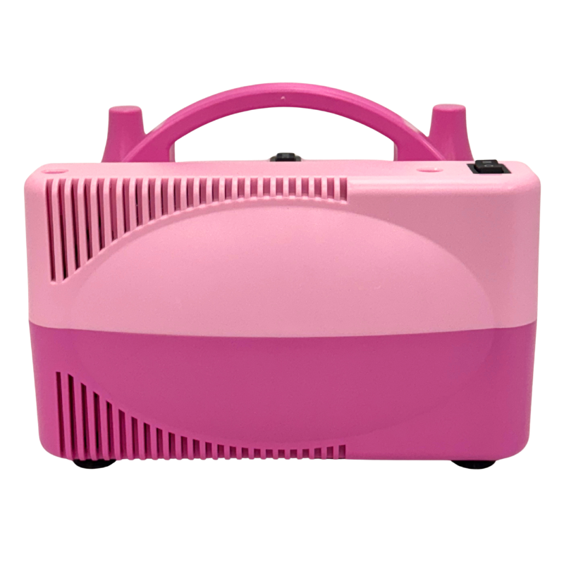 CD-508PRO Pink Double Nozzle Electric Balloon Inflator | 3 Inflation Speeds & Balloon Sizer!