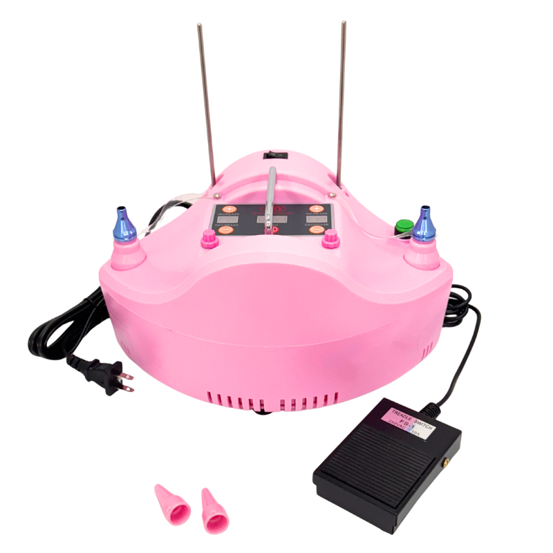 Element Series - Pink Cyclone Digital Precision Inflator With Double S