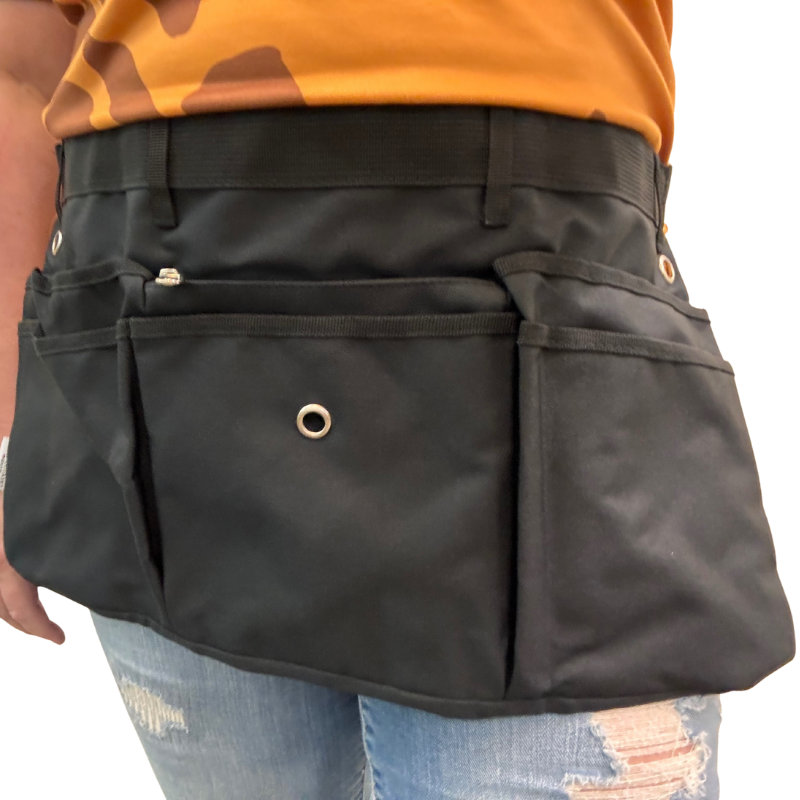 Creative Hearts Studio Black Adjustable Maker Apron - 20" x 11"  | 1 Count