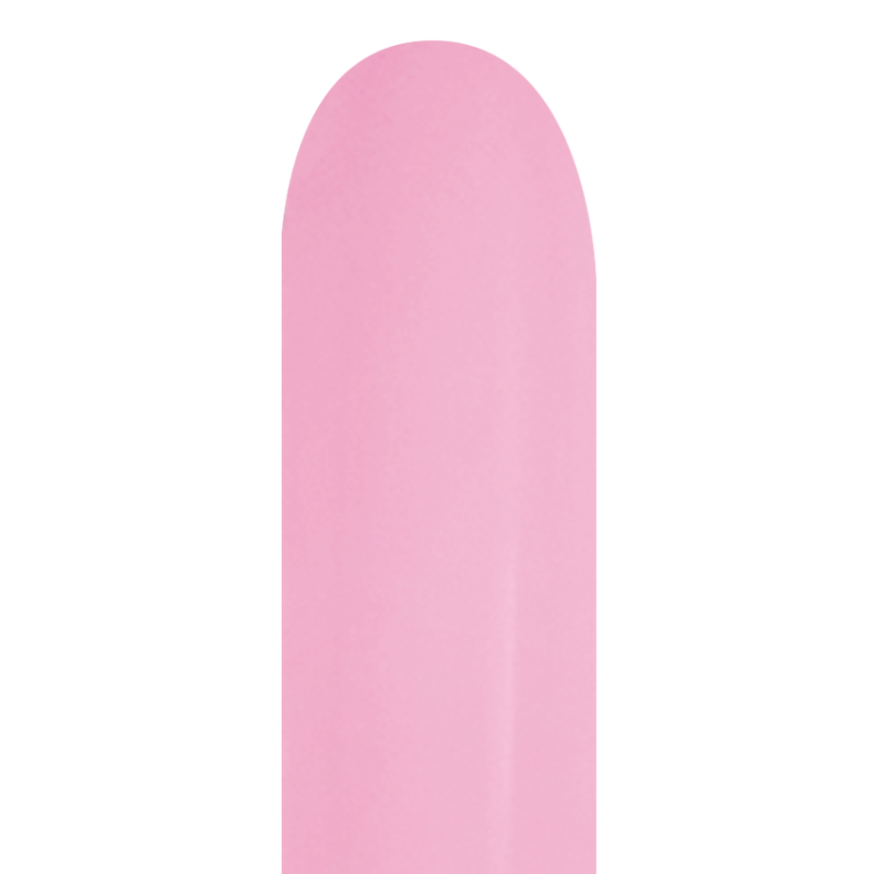260s Sempertex Deluxe Candy Pink Twisting - Entertainer Latex Balloons | 50 Count