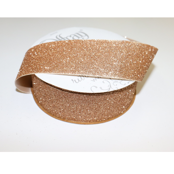 #3 Offray Glitter Frosted Satin Ribbon - 25 yds | 1 Spool