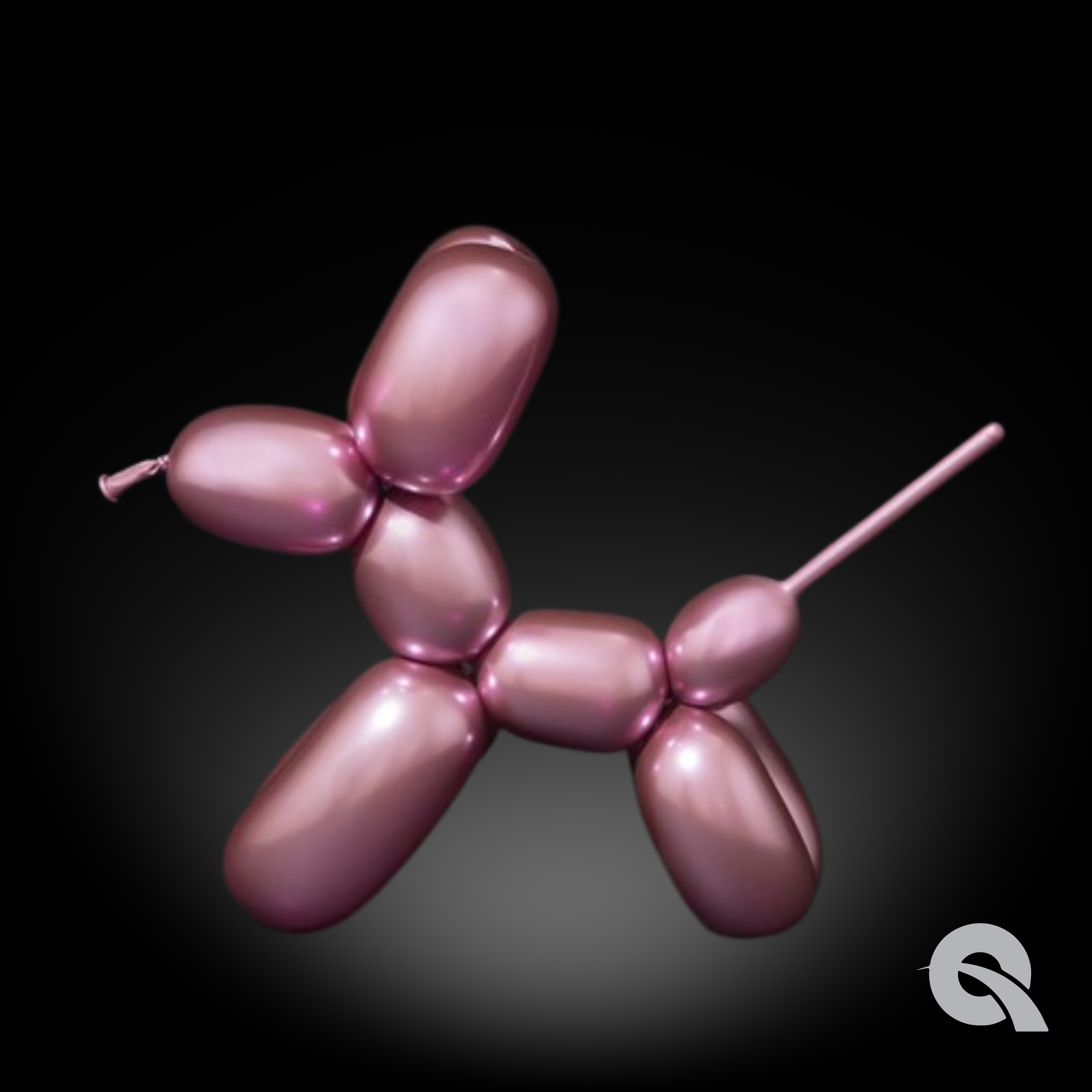 260 Qualatex Chrome Assortment Twisting - Entertainer Latex Balloons | 100 Count