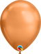 7" Qualatex Chrome Copper Latex Balloons | 100 Count