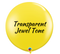 36" Qualatex Jewel Citrine Yellow Latex Balloons - 3 Foot Giant (Discontinued) | 2 Count