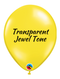 5" Qualatex Jewel Citrine Yellow Latex Balloons (Discontinued) | 100 Count