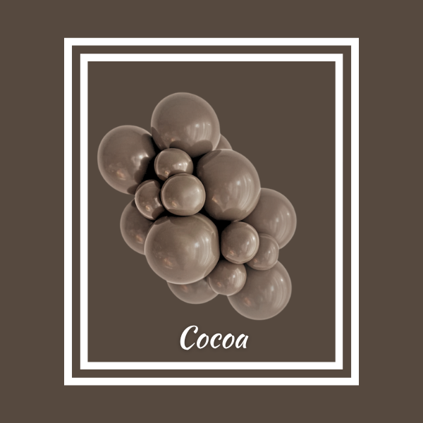 TT-260's Tuftex Cocoa Twisting Latex Balloons | 50 Count