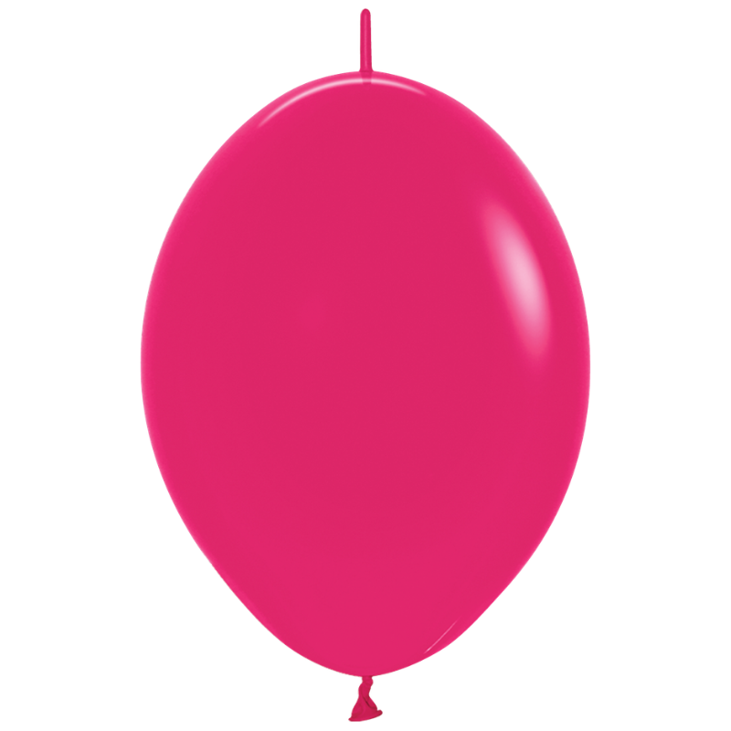 12" Sempertex Deluxe Cosmo Pink Link-O-Loon Latex Balloons | 50 Count