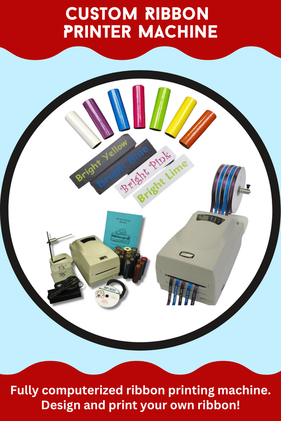 Custom Ribbon Printing Machine