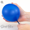 9" Qualatex Dark Blue Latex Balloons | 100 Count