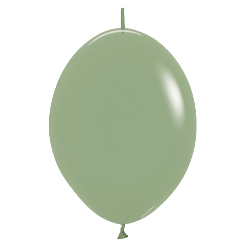 6" Sempertex Deluxe Eucalyptus Link-O-Loon Latex Balloons | 50 Count